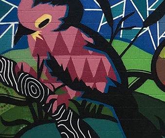 MURAL ON YUGAMBEH COUNTRY